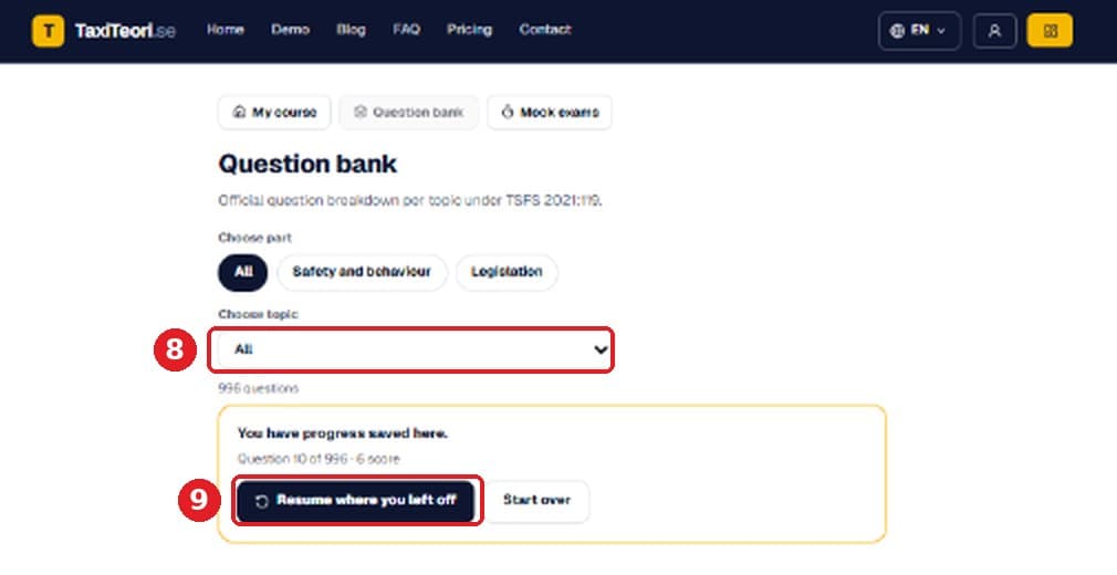 Question bank — 1000+ questions by topic